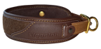 Niggeloh Classic Halsband sattelleer loden bruin maat S – vrijstaand
