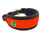 Niggeloh Fashion Halsband oranje-bruin maat XXS – vrijstaand